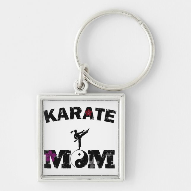 Karate MOM Key Ring (Front)