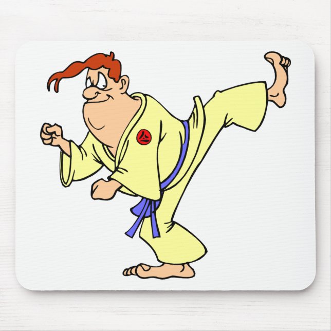 Karate Mouse Pad (Front)