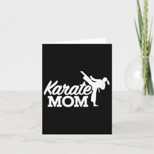 Karate Mum Card