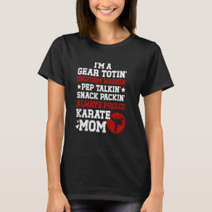 Karate Mum Definition Karate Mother Karate Mama 1 T-Shirt