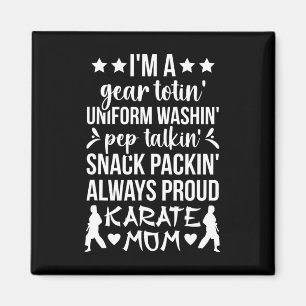 Karate Mum Definition Karate Mother Karate Mama Magnet