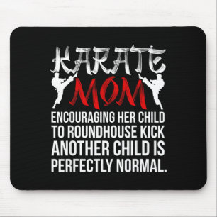 Karate Mum Definition Karate Mother Mouse Pad