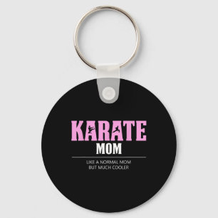 Karate Mum Funny Cooler Key Ring