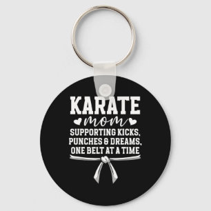 Karate Mum Karate Mama Best Karate Mother Key Ring