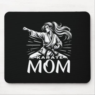 Karate Mum Martial Arts Mother Family Bonding  Mouse Pad