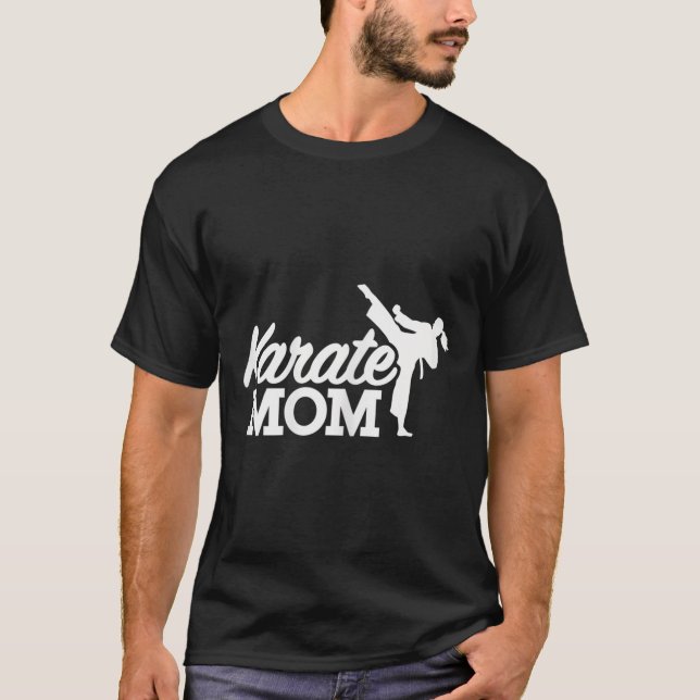 Karate Mum  T-Shirt (Front)