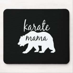 Karate Mum T Shirt Perfect Gift For Mum Women Mouse Pad