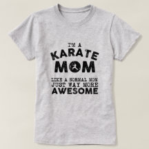 Karate Mum Vintage (Black)
