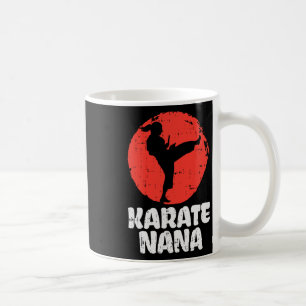 Karate Nana Ponytail Kick Japanese Martial Arts Gr Coffee Mug