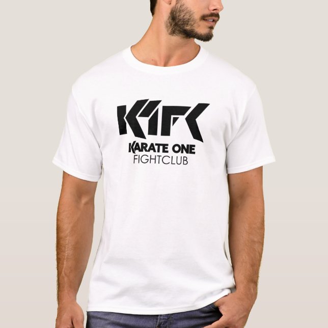 Karate One - Fight Club Wording T-Shirt (Front)