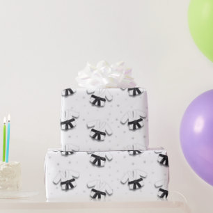 Karate Pattern Wrapping Paper