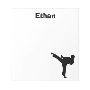 Karate Personalised Notepad