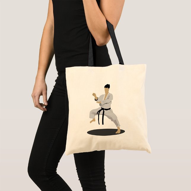 Karate Pose Tote Bag (Creator Uploaded)