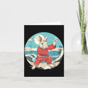 Karate Rabbit Jiu-Jitsu MMA Taekwondo Martail Arts Card