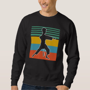 Karate Retro Sunset Karate Sweatshirt