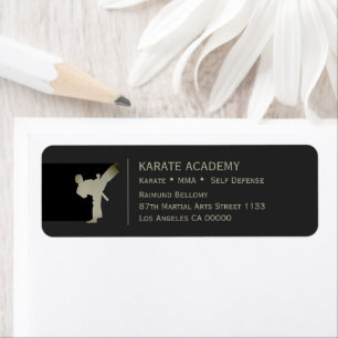 Karate Return Address Labels
