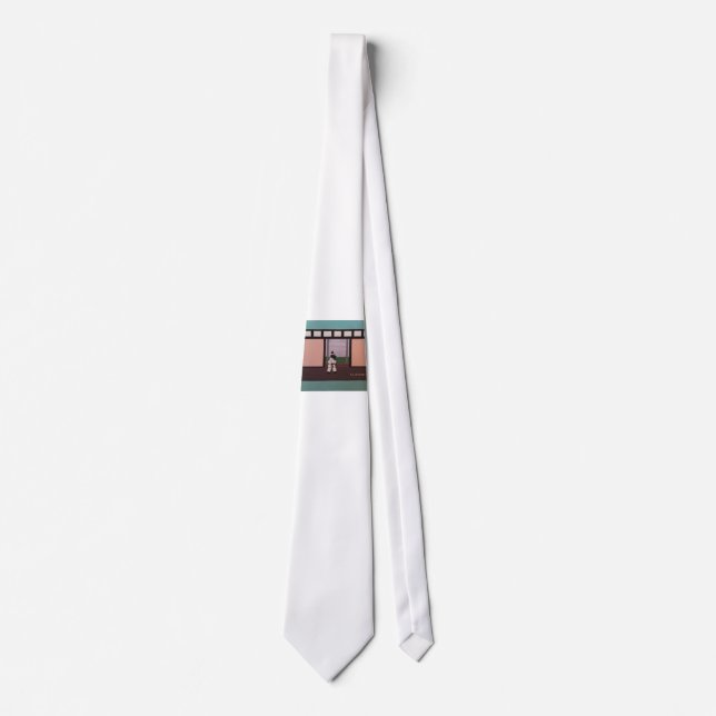 KARATE SCOTTIE TIE (Front)