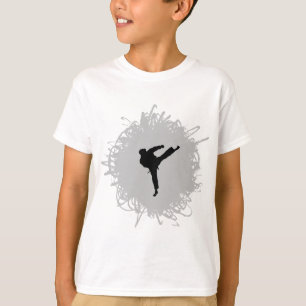 Karate Scribble Style T-Shirt