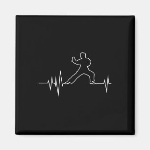 Karate Shirts Sports Tees Martial Arts Men Women K Magnet