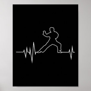 Karate Shirts Sports Tees Martial Arts Men Women K Poster