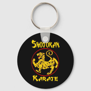 Karate Shotokan Tiger Martial Arts Key Ring