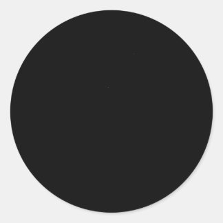 Karate Shotokan Tiger Mial Shotokan Calligraphy Classic Round Sticker