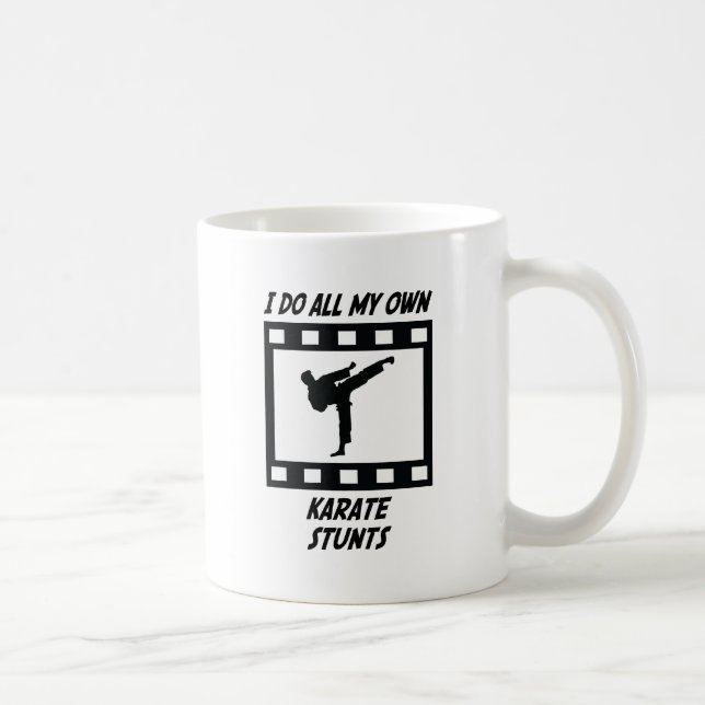 Karate Stunts Coffee Mug (Right)