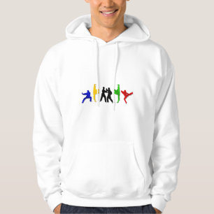 Karate Taekwando MMA Martial Arts Mens Athlete Hoodie