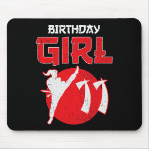 Karate Taekwondo 11 Years Old Birthday Martial Art Mouse Pad