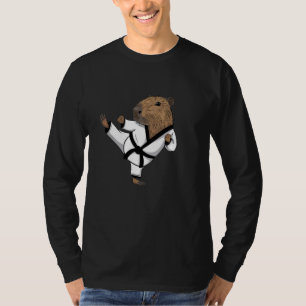 Karate Taekwondo Funny Capybara Jiu Jitsu Women Gi T-Shirt
