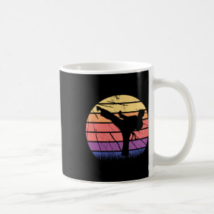 Karate Taekwondo Mixed Martial Arts Retro Vintage Coffee Mug