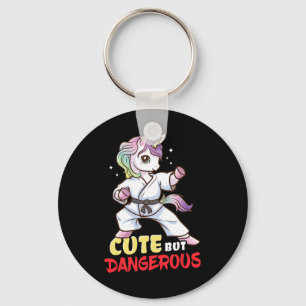 Karate Taekwondo Unicorn Gift Key Ring