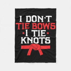 Karate Teacher Karateka Student Martial Arts Belt Fleece Blanket