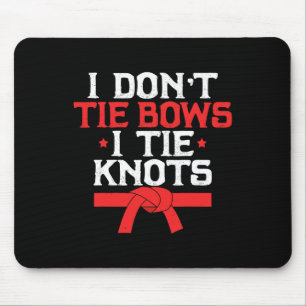 Karate Teacher Karateka Student Martial Arts Belt  Mouse Pad