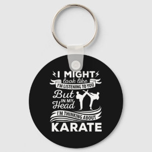 Karate Teacher Karateka Student Martial Arts Lover Key Ring