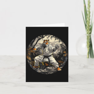 Karate Tiger Forest Taekwondo Jiu-Jitsu Mma Tiger Card