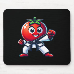 Karate Tomato Funniest Martial Arts Design For All Mouse Pad