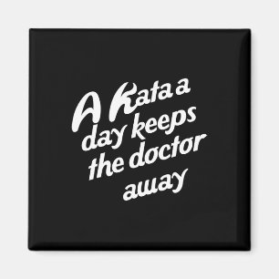 Karate . Traditional Shotokan Karate Dojo  Magnet