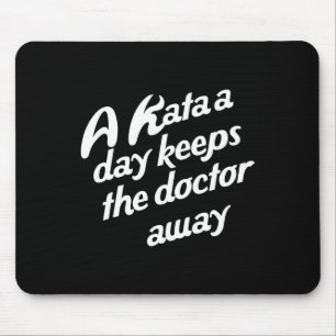 Karate . Traditional Shotokan Karate Dojo  Mouse Pad
