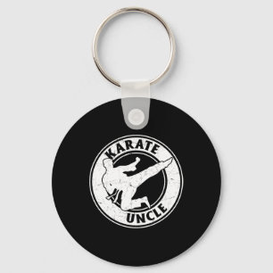 Karate Uncle Karate Fighting Uncle Karate Key Ring