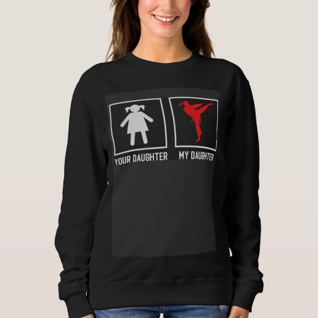 Karate Uniform to match Karate Pants & Karate Belt Sweatshirt (Front)