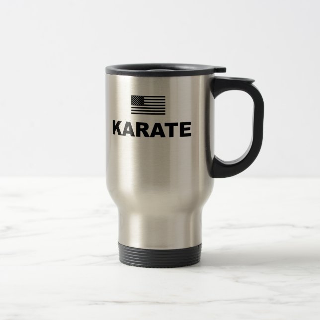 Karate USA Travel Mug (Right)