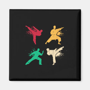 Karate Vintage Martial Arts Kids Costume Adult Magnet