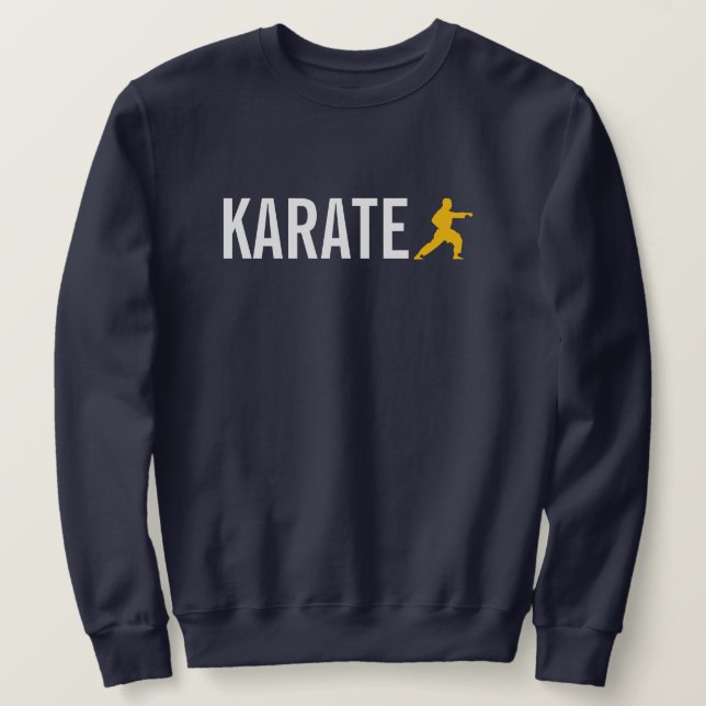 Karate Warrior Sweatshirt (Design Front)