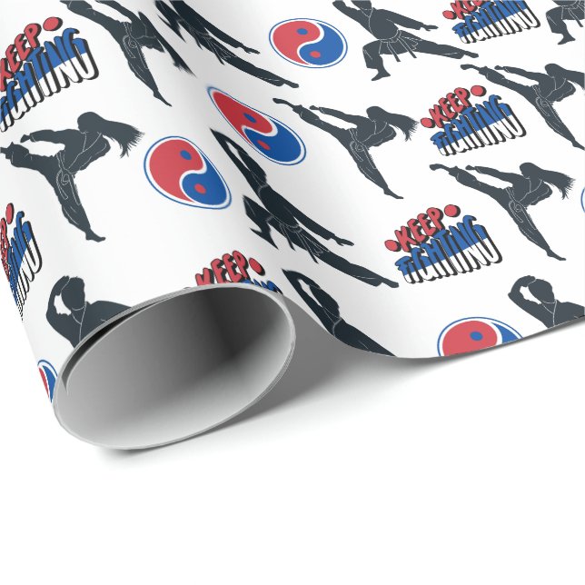 Karate Wrapping Paper (Roll Corner)