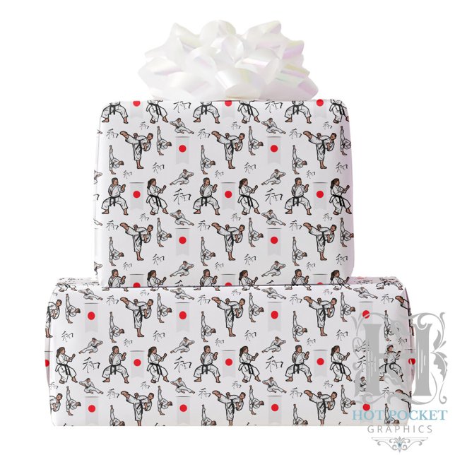 Karate Wrapping Paper (Creator Uploaded)