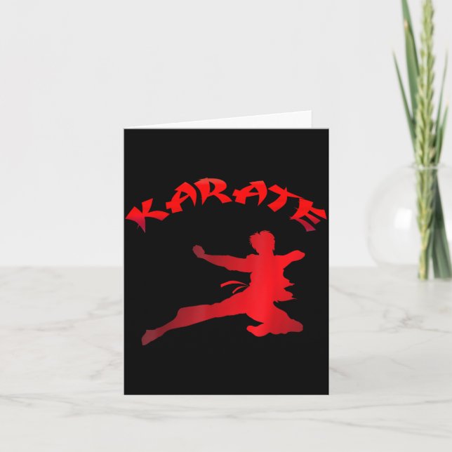 KARATE Youth Card (Front)