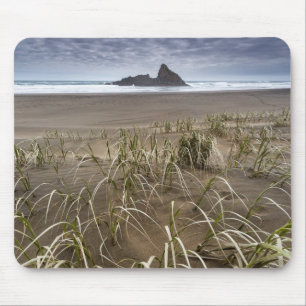 Karekare Beach Panatahi Island, West Coast Mouse Pad