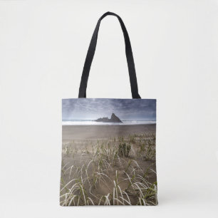 Karekare Beach Panatahi Island, West Coast Tote Bag