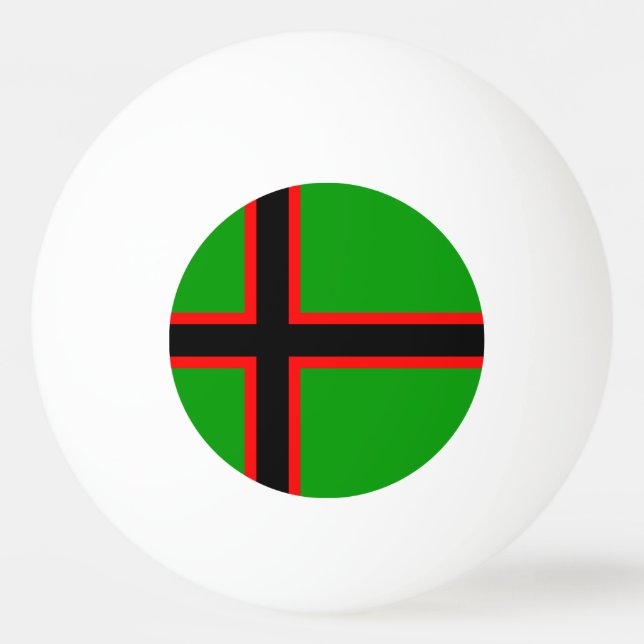 Karelia National Flag Ping Pong Ball (Front)